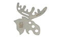 UST - Ultimate Survival Technologies, Moose Tool, Multi Tool, Silver, Stainless Steel, Includes Carabiner