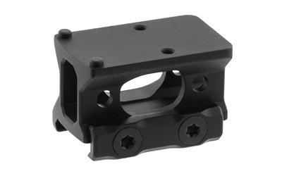 Leapers, Inc. - UTG, Picatinny Optic Mount, Red Dot Mount, RMR Footprint, Lower 1/3 Co-Witness, Anodized Finish, Black