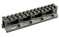 Leapers, Inc. - UTG, Riser Mount, 1", 13 Slots, Fits Picatinny, Black Finish