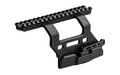Leapers, Inc. - UTG, Accu-Sync, Picatinny Mount, Fits AK Platforms with Standard Receiver Side Rails, Universal Fit, Anodized Finish, Black, 6061-T6 Aluminum Construction