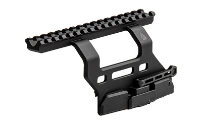 Leapers, Inc. - UTG, Accu-Sync, Picatinny Mount, Fits AK Platforms with Standard Receiver Side Rails, Universal Fit, Anodized Finish, Black, 6061-T6 Aluminum Construction