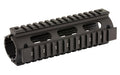 Leapers, Inc. - UTG, Model 4/15 Quad Rail, Fits AR Rifles, Carbine Length, Black