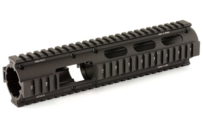 Leapers, Inc. - UTG, Model 4/15 Quad Rail, Fits AR Rifles, Carbine Length, with Front Extension, Black