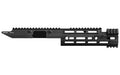 Leapers, Inc. - UTG, M-LOK MP5 Handguard, Fits MP5, Anodized Finish, Black, Monolithic Design, Extended Length