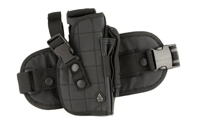 Leapers, Inc. - UTG, Special Ops Universal Leg Holster, Fits Most Large Autos, Right Hand, Black Finish