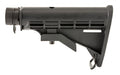 Leapers, Inc. - UTG, Model 4, 6-Position Mil-Spec Stock Assembly w/ Buffer, Buffer Tube, & Spring, Black