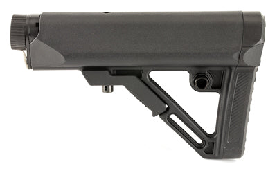Leapers, Inc. - UTG, Model 4 Combat Ops S1, Stock Kit, 6-Position Mil-Spec Stock Assembly, includes Extension Tube, Buffer, Buffer Spring, Tear-drop Ring and Castle Nut, Black Finish