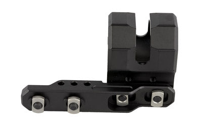 Leapers, Inc. - UTG, M-LOK Offset Flashlight Ring Mount, Low Profile, Comes with Two Inserts to fit 27mm, 25.4mm (1"), or 20mm, Flashlight Tube Diameters, Black Finish, Includes M-LOK Steel Locking Nuts, Screws, and Allen Wrench for Simple and User