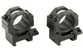 Leapers, Inc. - UTG, Pro Max Strength, Rings, Fits Picatinny, 1" Medium, 2 piece, Black Finish