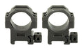 Leapers, Inc. - UTG, Pro Max Strength, Rings, Fits Picatinny, 30MM Medium, 2 piece, Black Finish