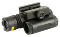Leapers, Inc. - UTG, Bull Dot, Laser, Compact, Fits Picatinny/Weaver, Black Finish, Instant Target Aiming Green Laser