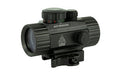 Leapers, Inc. - UTG, Instant Target Aiming Sight, 3.8", 38mm, Black, Red/Green Circle Dot, w/Integral QD Mount