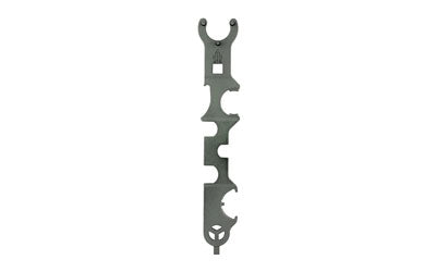 Leapers, Inc. - UTG, Armorer's Multi-Function Combo Wrench, Fits AR15/AR308, Black Finish