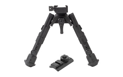 Leapers, Inc. - UTG, Recon 360, Bipod, Fits 1913 Picatinny Rail, 5.5"-7" Center Height, Anodized Finish, Black