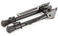 Leapers, Inc. - UTG, Tactical Op Bipod, Fits Picatinny or Weaver Rail, 8" - 12.4", with QD Lever Mount, Black