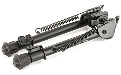Leapers, Inc. - UTG, Tactical Op Bipod, Fits Picatinny or Weaver Rail, 8" - 12.4", with QD Lever Mount, Black