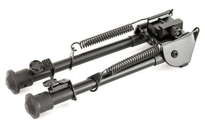 Leapers, Inc. - UTG, Tactical Op Bipod, Fits Picatinny Rail or Swivel Stud, 8.3" - 12.7", Tactical/Sniper Profile with Adjustable Height, Black