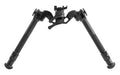 Leapers, Inc. - UTG, Goliath Bipod, Fits 1913 Picatinny Rails, 8"-12" Center Height, Anodized Finish, Black