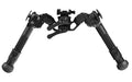 Leapers, Inc. - UTG, Goliath Bipod, Fits 1913 Picatinny Rails, 6"-8" Center Height, Anodized Finish, Black