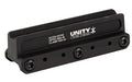 Unity Tactical, FAST, Red Dot Mount, 2.05" Optical Height, Compatible with ACOG/VCOG Footprints, Anodized Finish, Black