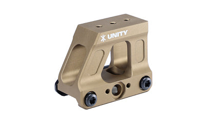 Unity Tactical, MRDS, 2.26" Height, Cross Bolt, Mount RMR Footprint, Anodized Finish, Flat Dark Earth, Fits Picatinny