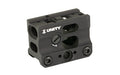 Unity Tactical, FAST Micro-SB, Red Dot Mount, 2.26" Optical Height, Compatible with CompM5s/CompM5b/Duty RDS Footprints, Anodized Finish, Black