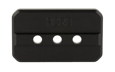Unity Tactical, FAST, Offset Optic Mounting Plate, 2.05" Optical Height, Compatible with UNITY LPVO Mount and Adapter, ACRO Footprint, Anodized Finish, Black