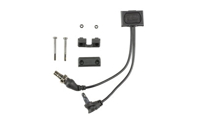Unity Tactical, ModButton Lite SYNC, 4.5", Dual Lead Remote Switch For Surefire Scout and Crane Laser, Fits Picatinny, Black