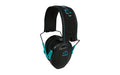 Walker's, Razor Compact, Passive Earmuff, Optimized for Smaller Head Sizes, Teal