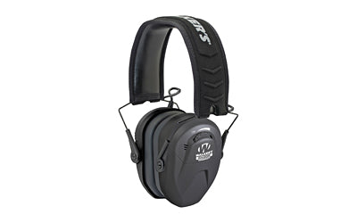 Walker's, Razor Compact, Electronic Earmuff, Black, 1 Pair, Compact, For Smaller Heads