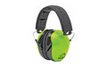 Walker's, Passive, Earmuff, Padded Headband, Folding, Hi Viz Green