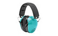 Walker's, Passive, Earmuff, Padded Headband, Folding, Aqua