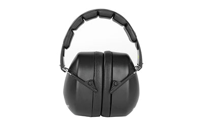 Walker's, Earmuff, Folding, Padded Headband, Black