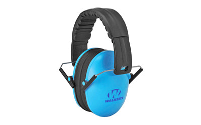 Walker's, Passive Compact Ear Muffs, Blue, Will Not Fit Adults - Ideal For Smaller Heads