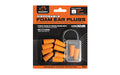 Walker's, Ear Plug, Foam, Orange, 5 Pairs per Pack, Includes Plastic Storage case