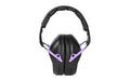 Walker's, Passive, Folding Earmuff, Black/Purple, 1 Pair