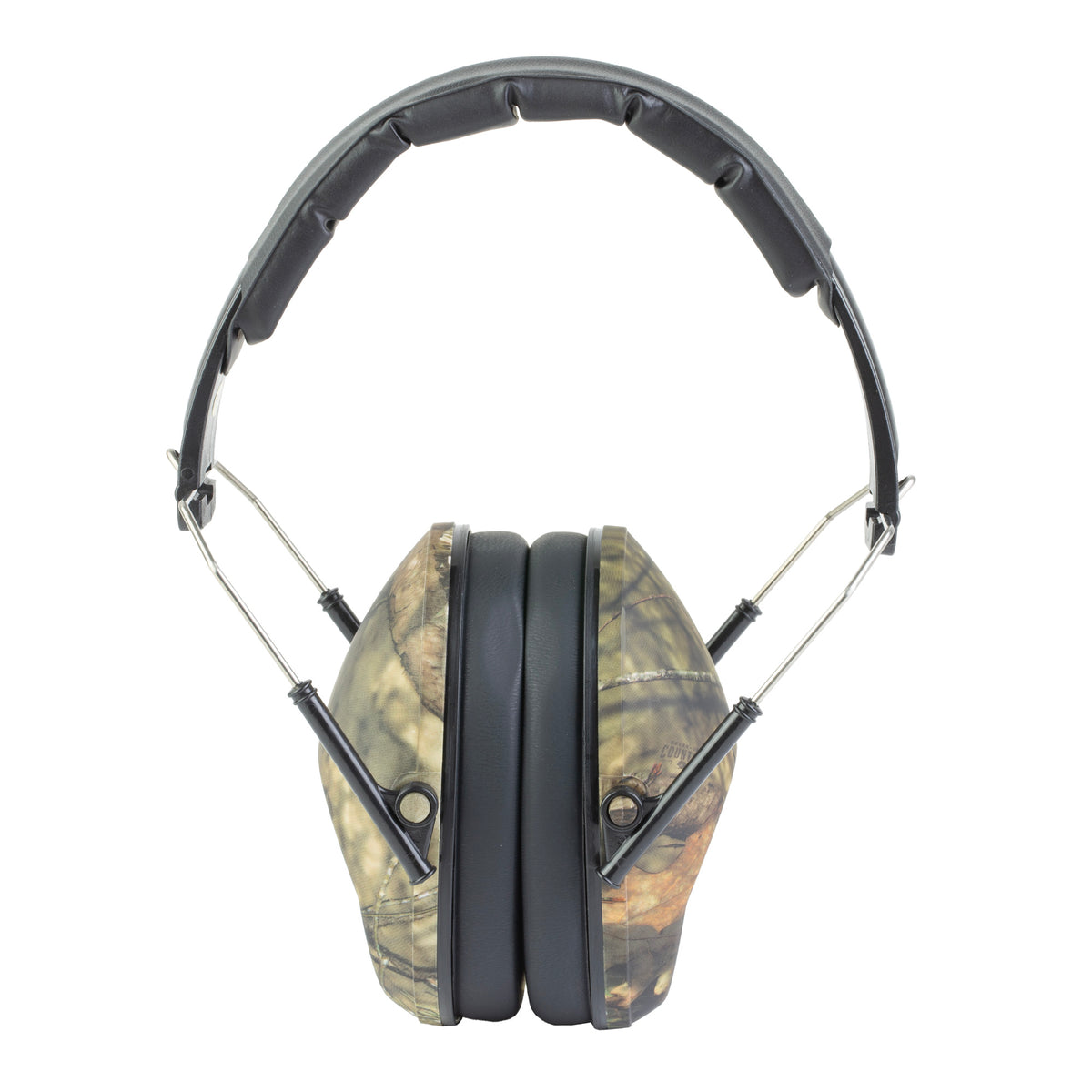 Walker's, Low Profile Folding Muff, Earmuff, Folding Design, Mossy Oak Camo
