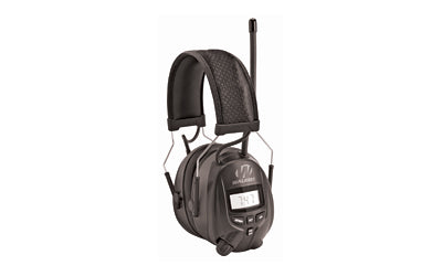 Walker's, Digital AM/FM Radio Ear Muff, Built-in Radio, Black