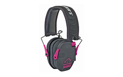 Walker's, Razor, Electronic Earmuff, Black/Pink, 1 Pair