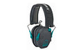 Walker's, Razor, Electronic Earmuff, Black/Teal, 1 Pair