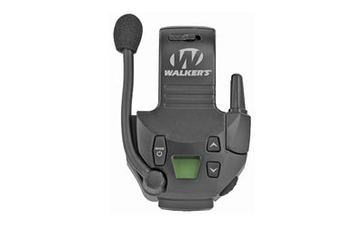 Walker's, Razor Walkie Talkie, Black, Integrates with Razor Earmuff