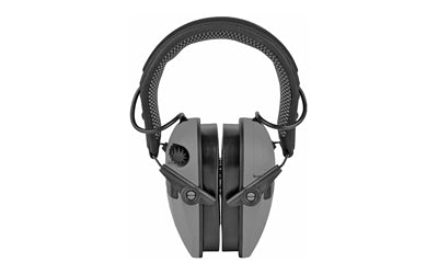 Walker's, Razor, Electronic Earmuff, Cooling Pads & Moisture Wicking Headband, Gray