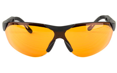 Walker's, Elite, Shooting Glasses, 5 Position Adjustment, Polycarbonate Lenses, Amber, One Pair