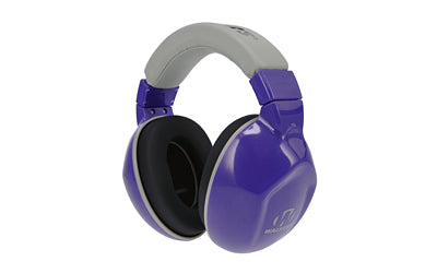 Walker's, Boomies Passive Hearing Protection, Earmuff, Extra Small, Royal Plum