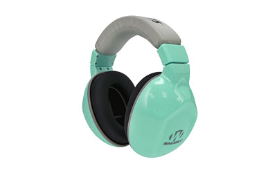 Walker's, Boomies Passive Hearing Protection, Earmuff, Extra Small, Ocean Teal