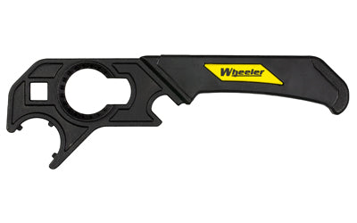 Wheeler, Professional Armorers Wrench, Steel with Rubber Handle, Black