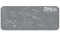 Wheeler, Maintenance Mat, 47"X20", For AR-15, Black