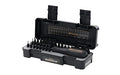 Wheeler, 36 Piece Spacesaver Driver Set, Includes Bit Driver, 35 Bits and Hard Case, Black