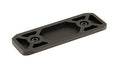 Warne, Tactical ARCA Rail, Fits M-LOK, 4" Long, Matte Anodized Finish, Black