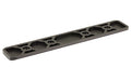 Warne, Tactical ARCA Rail, Fits M-LOK, 8" Long, Matte Anodized Finish, Black